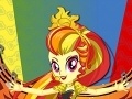 Game Equestria Girls: Rainbow Rocks - Sunset Shimmer Rainbooms Style