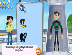 Game Wild Kratts: Aviva's Powersuit Maker  online.