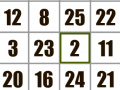 Game Schulte Grid Puzzle