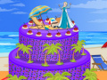 Game Elsa Beach Cake