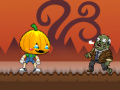 Game Eat Pumpkins In Zombie Town 
