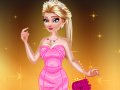 Game Elsa Red Carpet Dress Up
