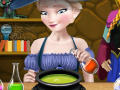 Game Elsa And Anna Superpower Potions
