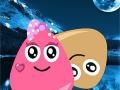 Game Pou and princess night adventure