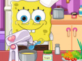 Game SpongeBob Kitchen Slacking 