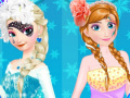 Game Elsa vs Anna Make Up Contest