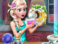 Game Elsa Dish Washing Realife