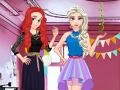 Game Elsa & Ariel Party