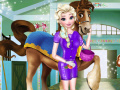 Game Elsa Equitation contest