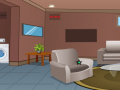 Game Glass Door House Escape