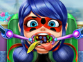 Game Miraculous Ladybug Throat Doctor