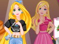 Game Barbie And Rapunzel Love Contest