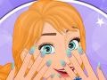 Game Frozen Anna Nail Style