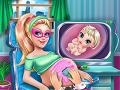 Game Super Barbie Pregnant Check-Up