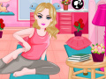 Game Barbie Yoga Room Decoration