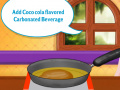 Game Elsa Cooking Coco-Cola Cake