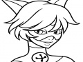 Game Cat Noir Coloring