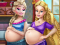 Game Elsa and Barbie Pregnant BFFS