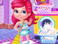 Game Baby Princess Washing Clothes