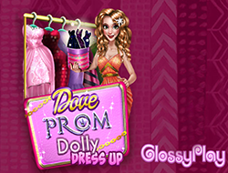 Game Dove Prom Dolly Dress Up  online.