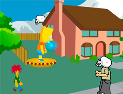Game Bart Simpson Zombie online