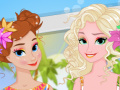 Game Anna And Elsa Tropical Vacation 