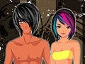 Game Dress - Emo couple