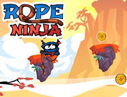 Game Rope Ninja  online.