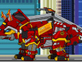 Game Combine Dino Robot Triceratops 