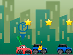 Game Crazy Parking  online.