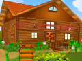 Game Locked Wooden House Escape