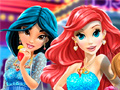 Cluiche Disney Princess Prom Dress Up