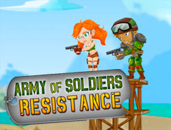 Game Army of Soldiers : Resistance online.