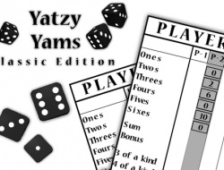 Game Yatzy Yahtzee Yams Classic Edition online.