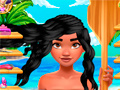 Cluiche Polynesian Princess Real Haircuts