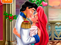 Cluiche Mermaid Princess Mistletoe Kiss