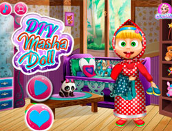 Game DIY Masha Doll online.