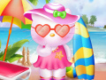 Game Hello Kitty Beach Fun online.