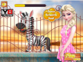 Game Elsa Zoo Time