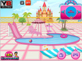 Game Princess Swimming Pool Decor