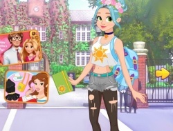 Game Rapunzel Fashionista on the Go online.
