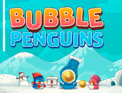 Game Bubble Penguins online.
