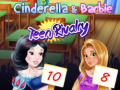 Cluiche Cinderella & Barbie Teen Rivalry