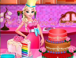 Game Princess Wedding Cake online.