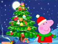 ເກມ Peppa Pig Christmas Tree Deco