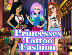 Game Princesses Tattoo Fashion online