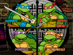 Game TMNT: Kickin' It Old School online.