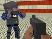 Game Blocky Gangster Warfare online.