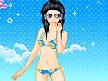 Game Dress Up - Girl on the beach