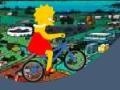 Game Lisa Simpson Bicycle